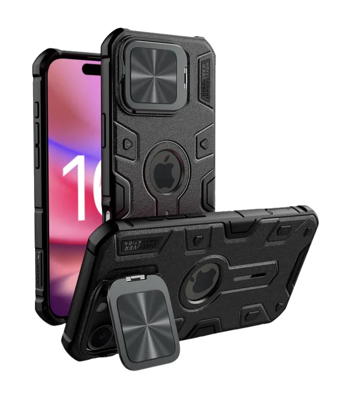 NILKIN_3_1 Estuche CamShield Armor Prop Para iPhone - Imagen 1